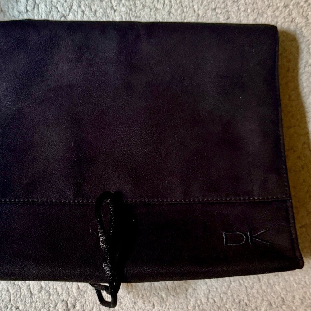 DKNY Black Makeup Pouch + internal separate mini pouch